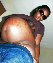 Pregnant Ebony Anal - Ebony Pregg
